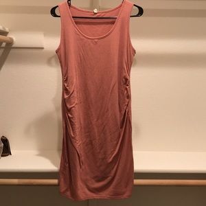 Pinkblush Ribbed Maternity Dress